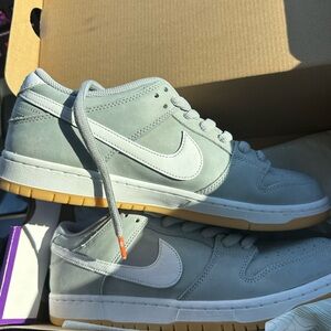Brand New Nike Dunk Low Pro ISO SB 'Wolf Grey Gum Men's
